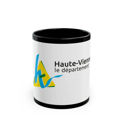 Flag of Haute Vienne France - Black Coffee Mug-11oz-Go Mug Yourself