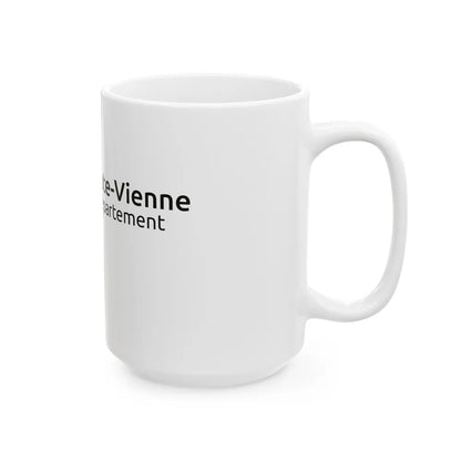 Flag of Haute Vienne France - White Coffee Mug-Go Mug Yourself