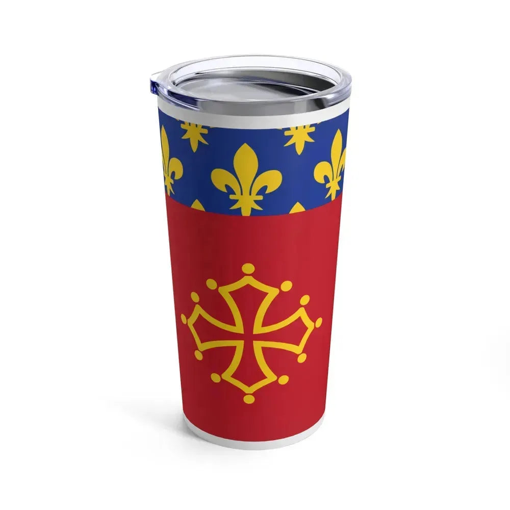 Flag of Hautes Alpes France - Tumbler 20oz - Go Mug Yourself