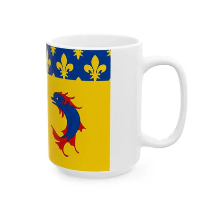 Flag of Hautes-Alpes (France) White Coffee Mug - Go Mug Yourself
