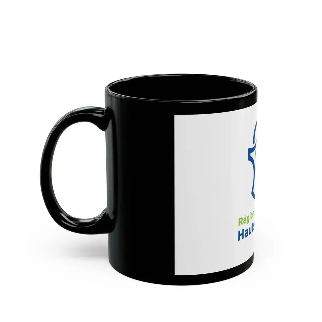 Flag of Hauts de France France - Black Coffee Mug - Go Mug Yourself