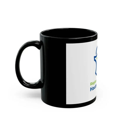 Flag of Hauts de France France - Black Coffee Mug - Go Mug Yourself