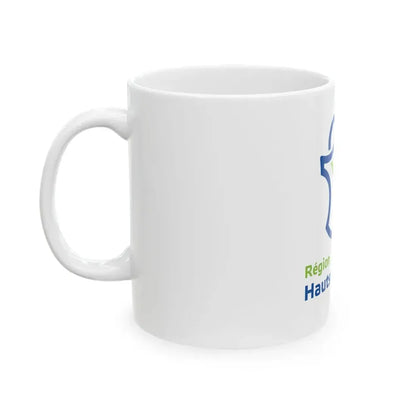Flag of Hauts de France France - White Coffee Mug - Go Mug Yourself