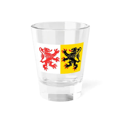 Flag of Hauts-de-France proposed design (France) Shot Glass 1.5oz 1.5oz - Go Mug Yourself