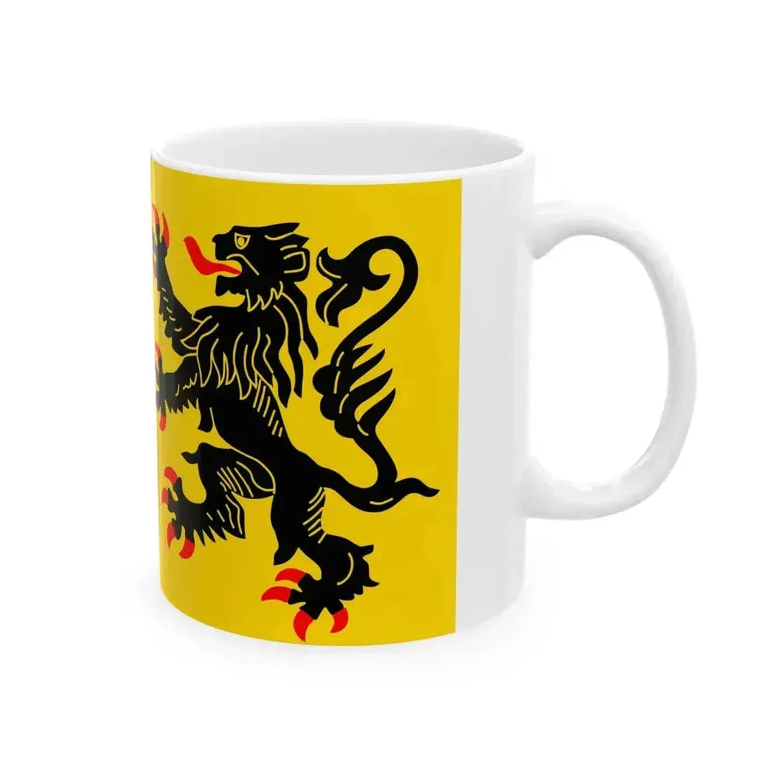 Flag of Hauts-de-France proposed design (France) White Coffee Mug - Go Mug Yourself