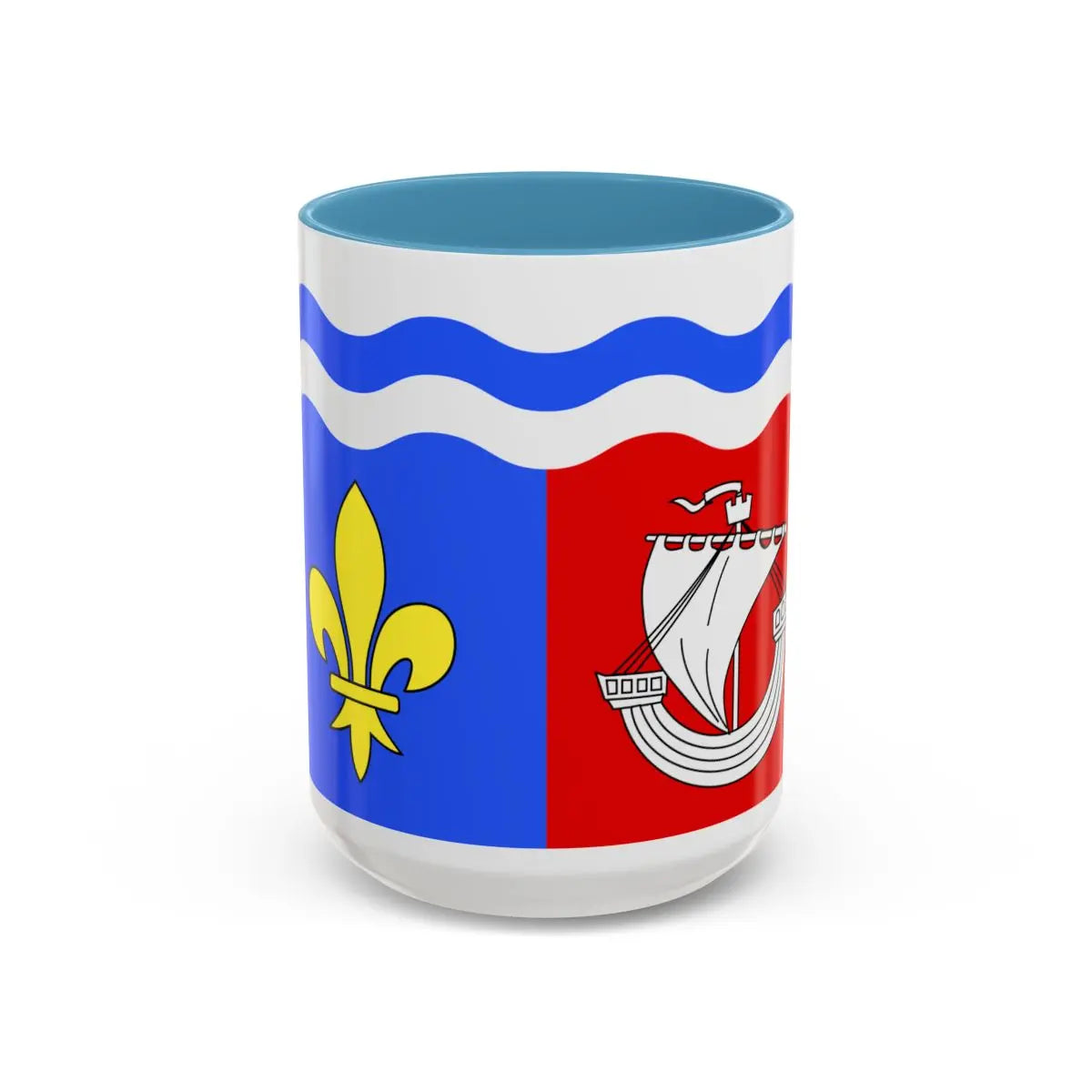 SKU:26764110435174630563 Mug sizes:15oz Mug color:Light Blue