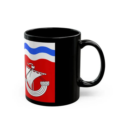 Flag of Hauts de Seine France 2 - Black Coffee Mug - Go Mug Yourself
