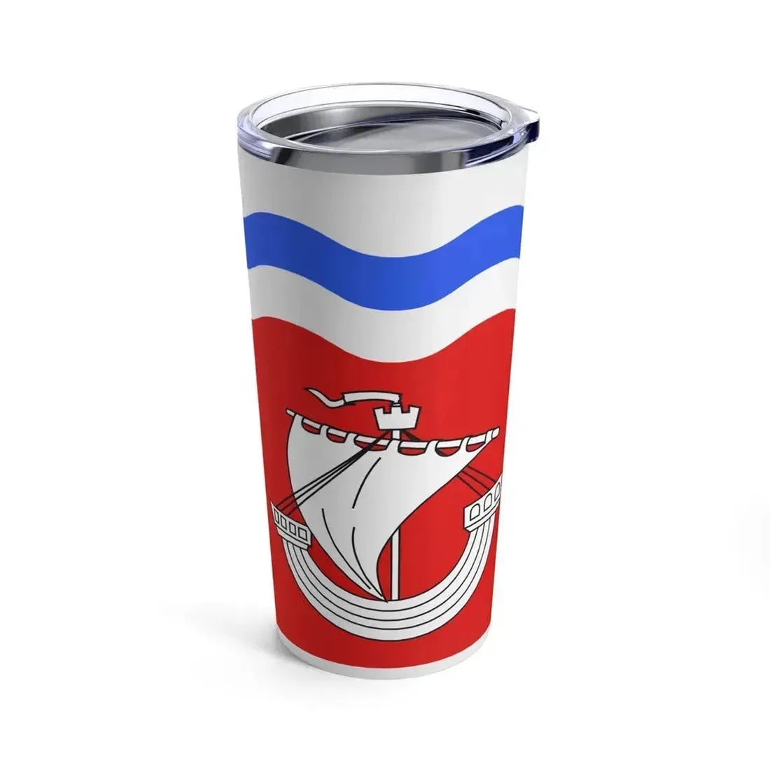 Flag of Hauts de Seine France 2 - Tumbler 20oz - Go Mug Yourself