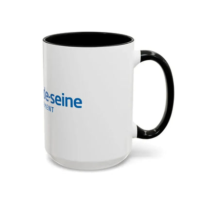 Flag of Hauts de Seine France - Accent Coffee Mug - Go Mug Yourself