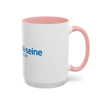 Flag of Hauts de Seine France - Accent Coffee Mug - Go Mug Yourself