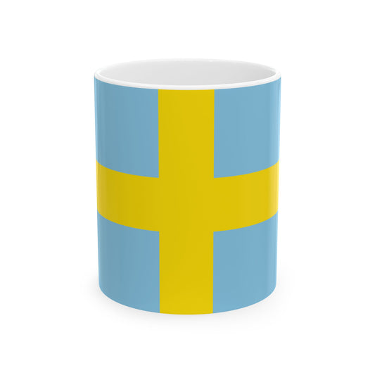 Flag of Havelange (Belgium) White Coffee Mug-11oz-Go Mug Yourself