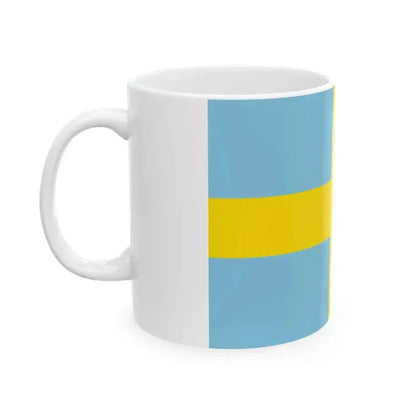 Flag of Havelange (Belgium) White Coffee Mug - Go Mug Yourself