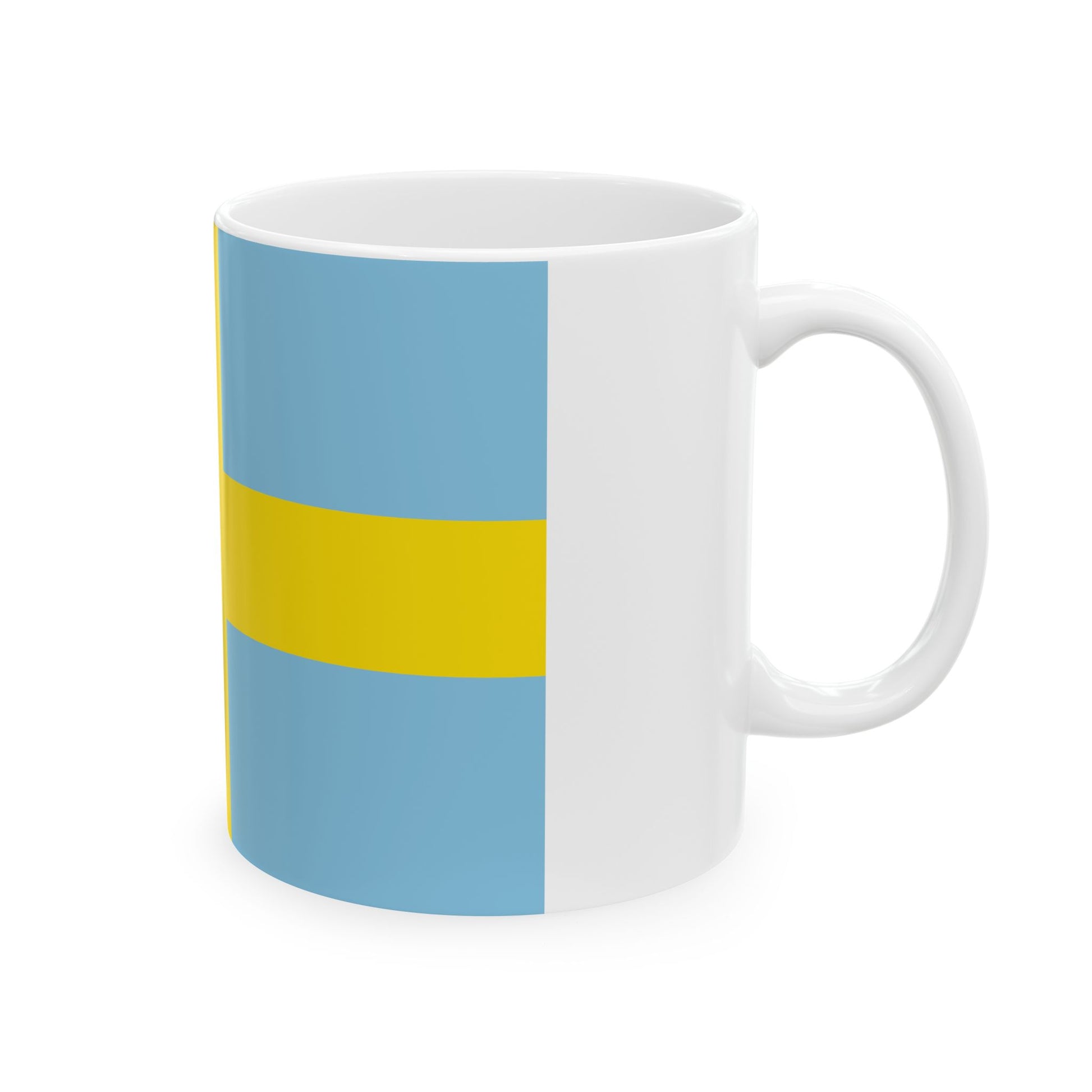 Flag of Havelange (Belgium) White Coffee Mug-Go Mug Yourself