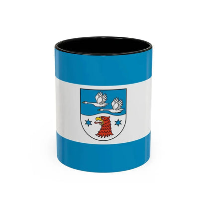 Flag of Havelland Germany - Accent Coffee Mug 11oz Black - Go Mug Yourself