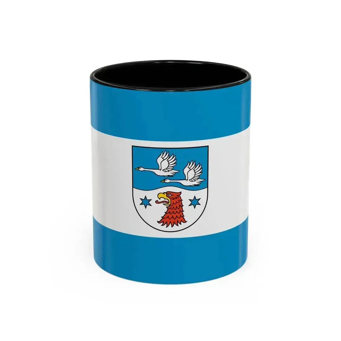 Flag of Havelland Germany - Accent Coffee Mug 11oz Black - Go Mug Yourself