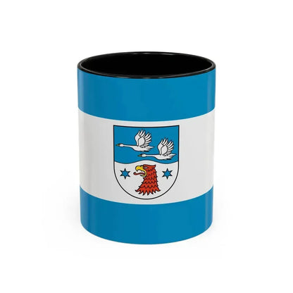 Flag of Havelland Germany - Accent Coffee Mug 11oz Black - Go Mug Yourself