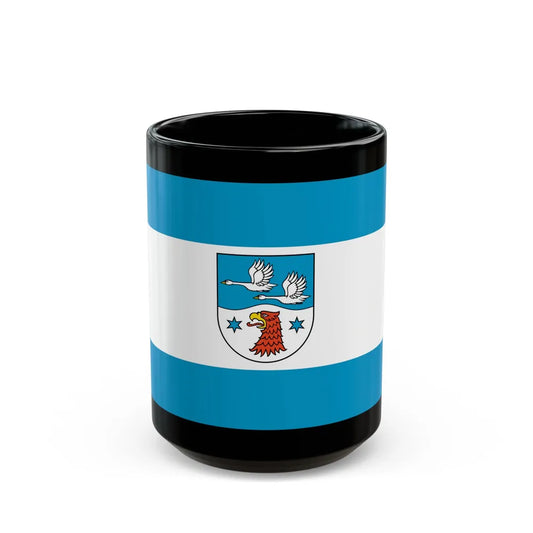 Flag of Havelland Germany - Black Coffee Mug-15oz-Go Mug Yourself