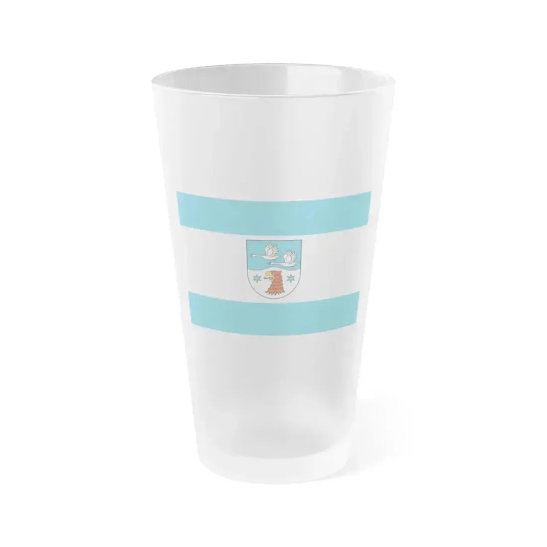 Flag of Havelland Germany - Frosted Pint Glass 16oz 16oz Frosted - Go Mug Yourself