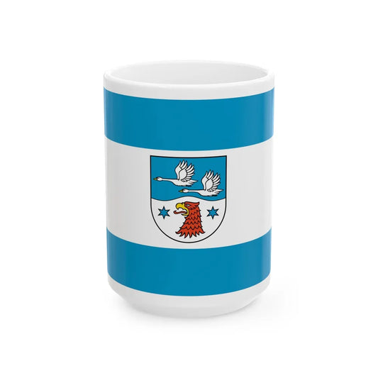 Flag of Havelland Germany - White Coffee Mug-15oz-Go Mug Yourself