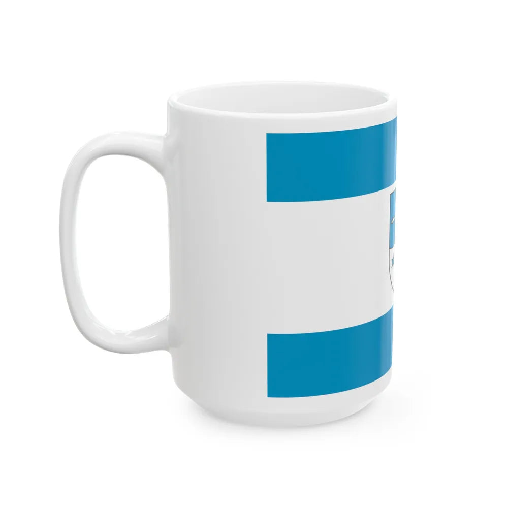 Flag of Havelland Germany - White Coffee Mug-Go Mug Yourself