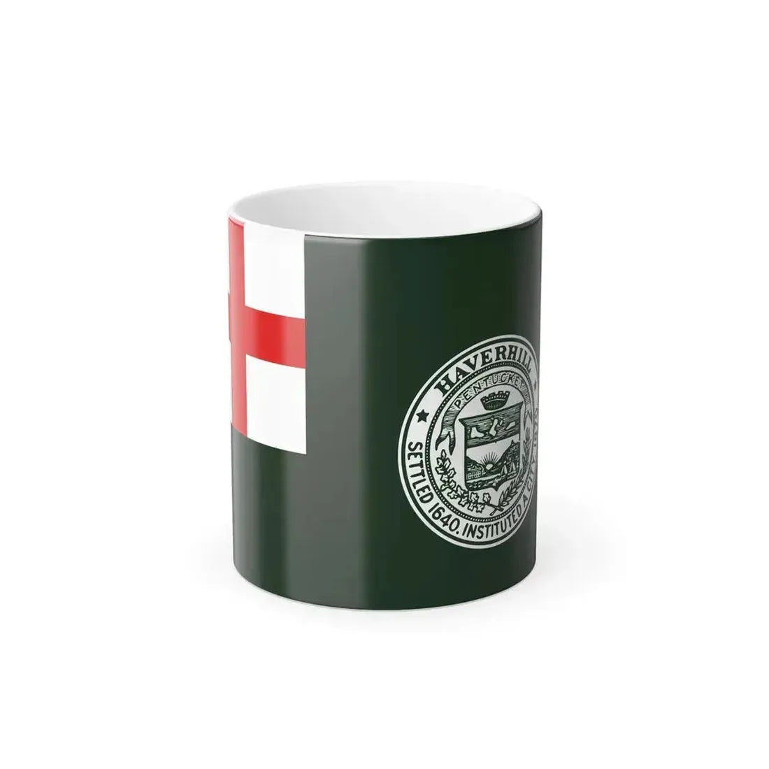 Flag of Haverhill, Massachusetts - Color Changing Coffee Mug 11oz - Go Mug Yourself