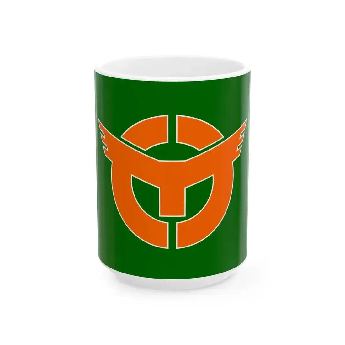 Flag of Hawai Tottori 1958-2004 (Japan) White Coffee Mug 15oz - Go Mug Yourself