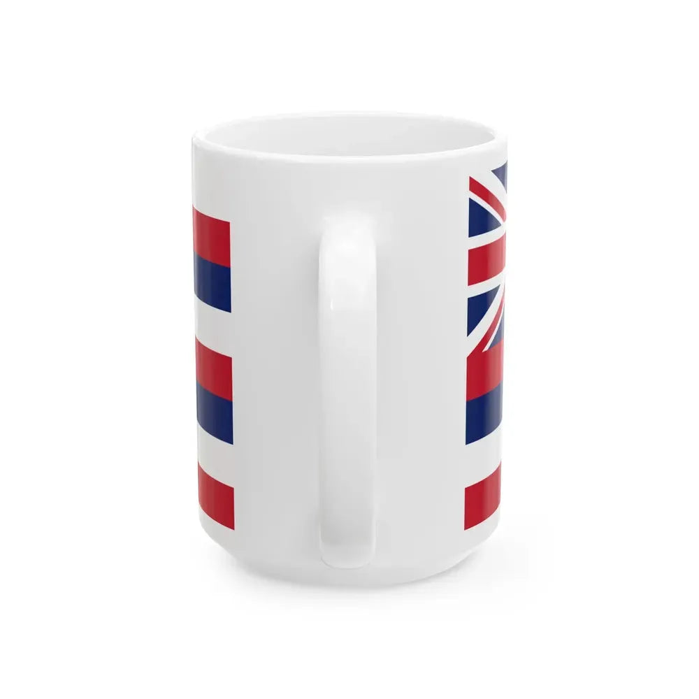 Flag of Hawaii (United States) White Coffee Mug - Go Mug Yourself