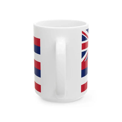 Flag of Hawaii (United States) White Coffee Mug - Go Mug Yourself