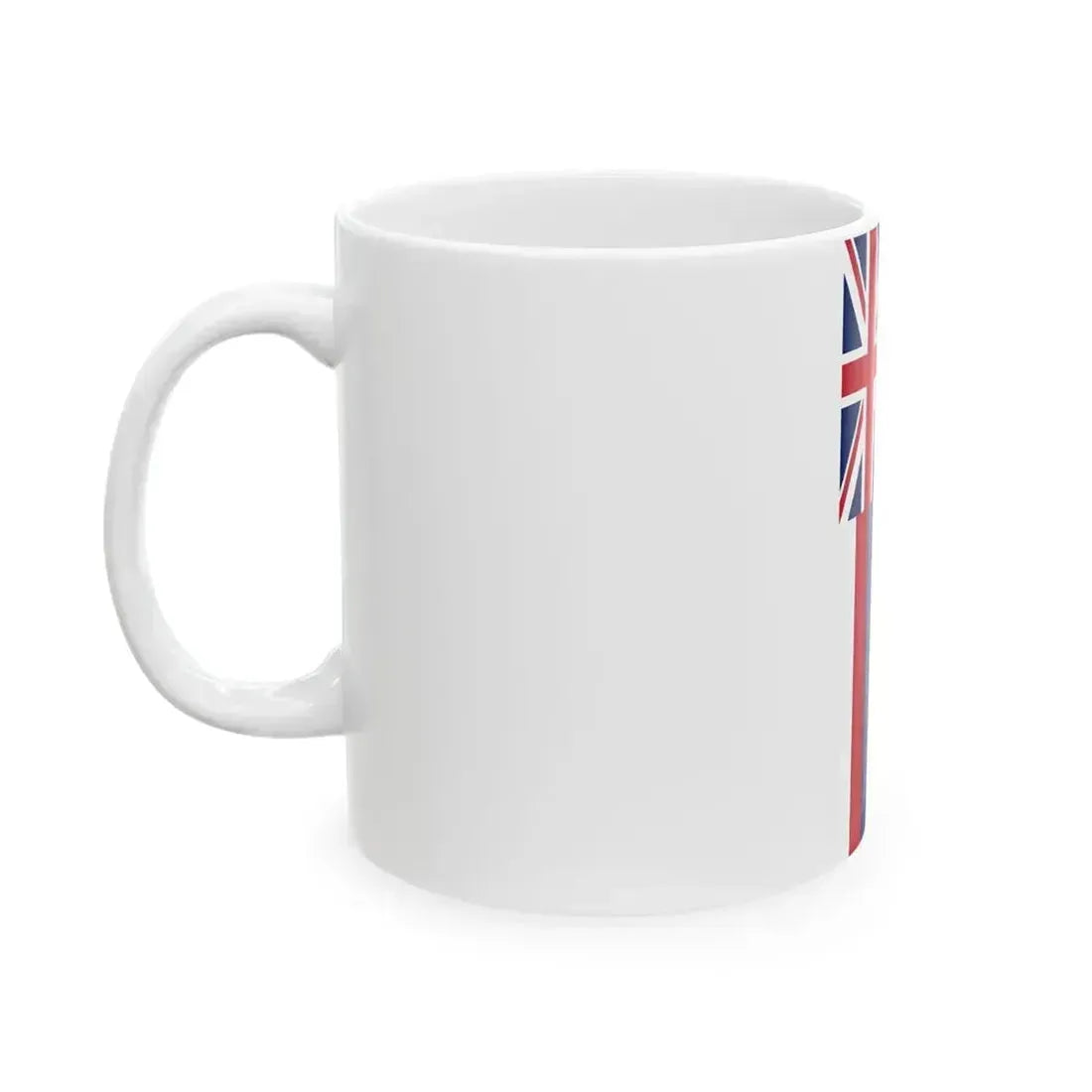 Flag of Hawaii vertical (United States) White Coffee Mug - Go Mug Yourself