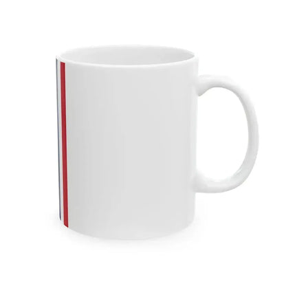 Flag of Hawaii vertical (United States) White Coffee Mug - Go Mug Yourself