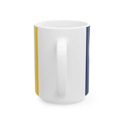 Flag of Hawkins County Tennessee (United States) White Coffee Mug - Go Mug Yourself