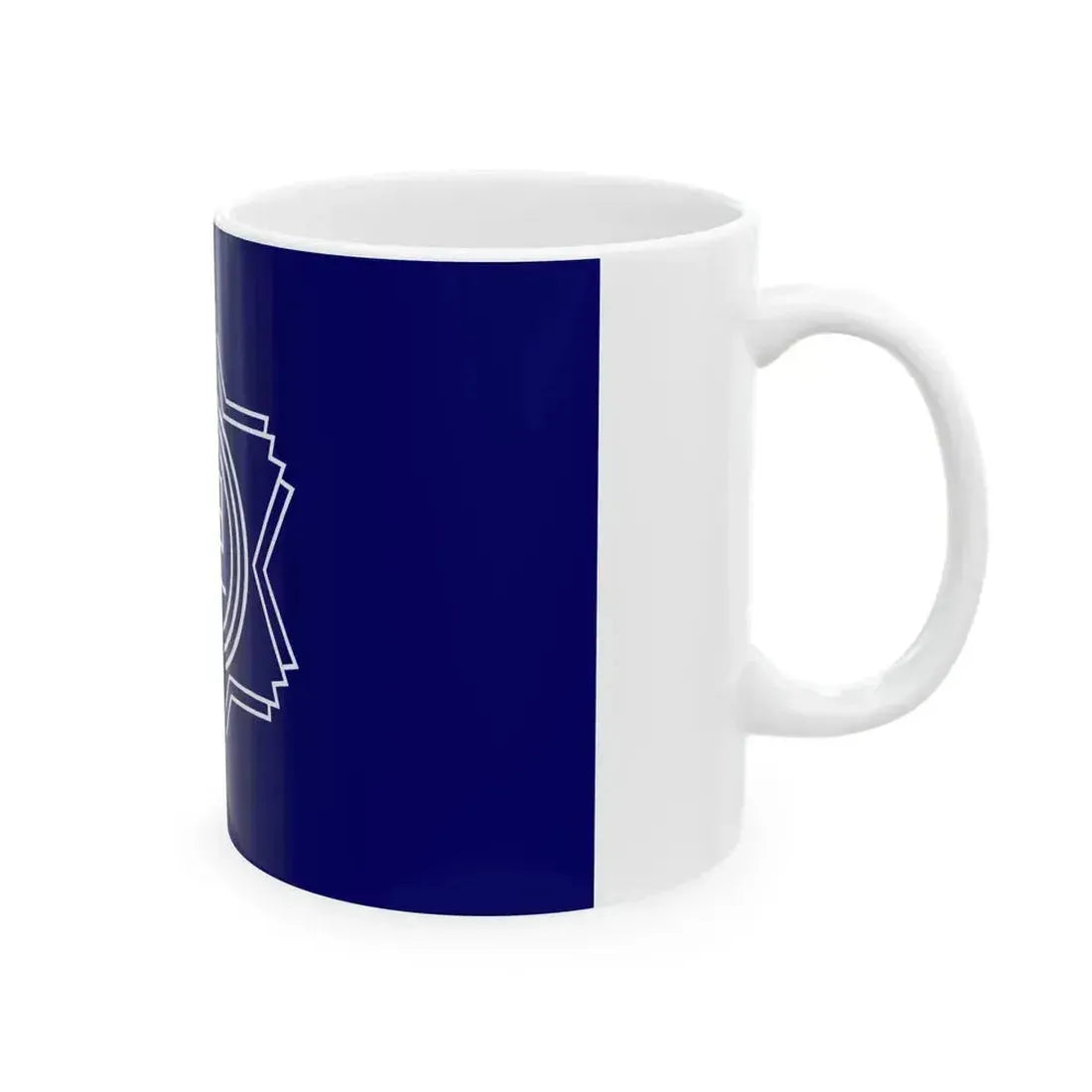 Flag of Hayakawa Yamanashi (Japan) White Coffee Mug - Go Mug Yourself