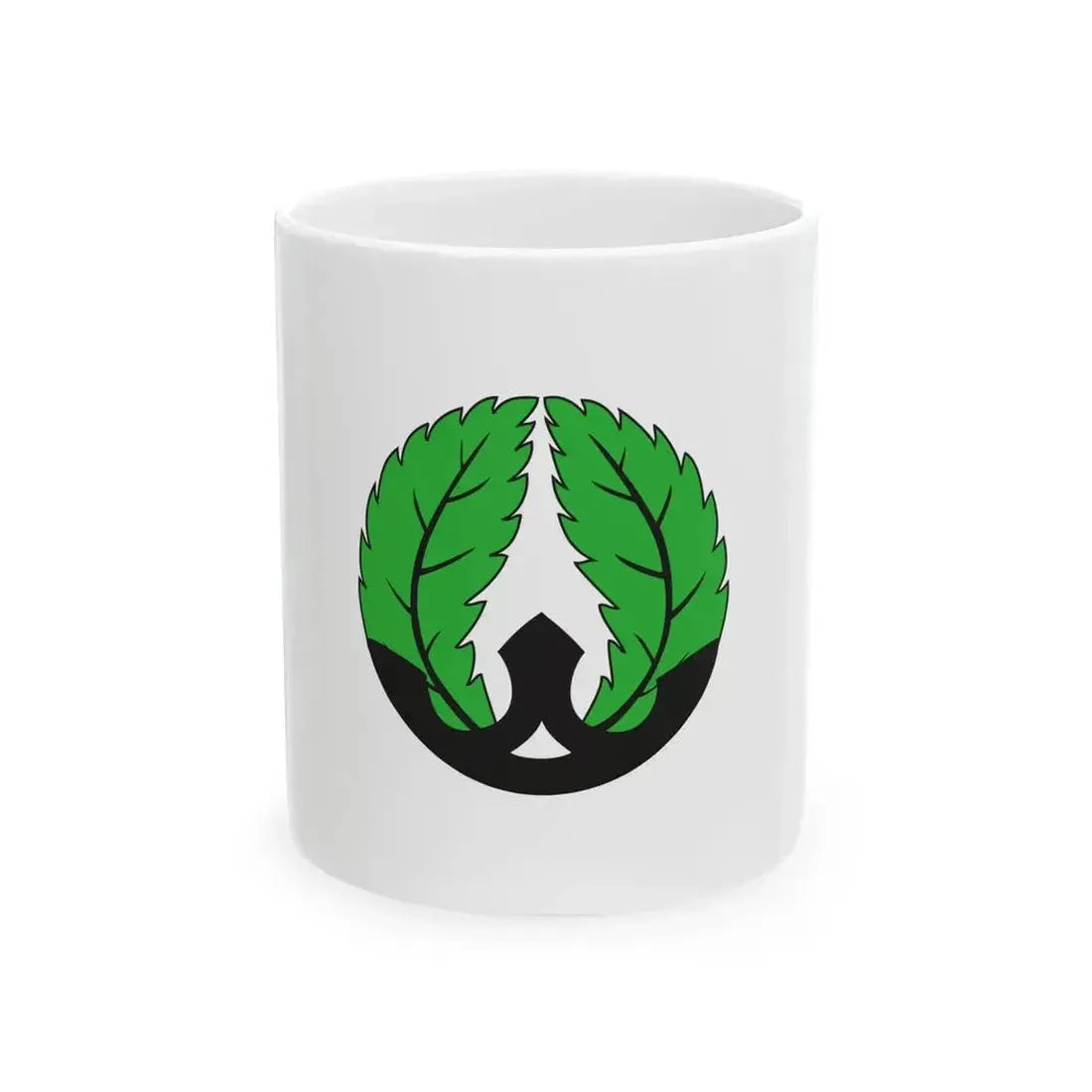 Flag of Hayama Kanagawa (Japan) White Coffee Mug 11oz - Go Mug Yourself