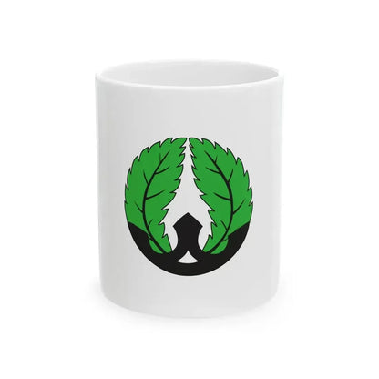 Flag of Hayama Kanagawa (Japan) White Coffee Mug 11oz - Go Mug Yourself
