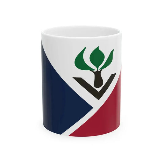 Flag of Hazelwood Missouri (United States) White Coffee Mug 11oz - Go Mug Yourself