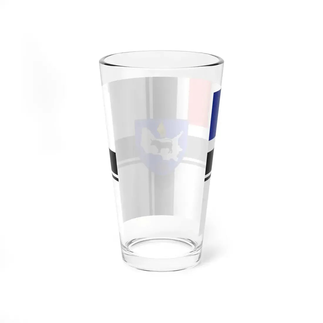 Flag of Hœdic (France) Pint Glass 16oz - Go Mug Yourself