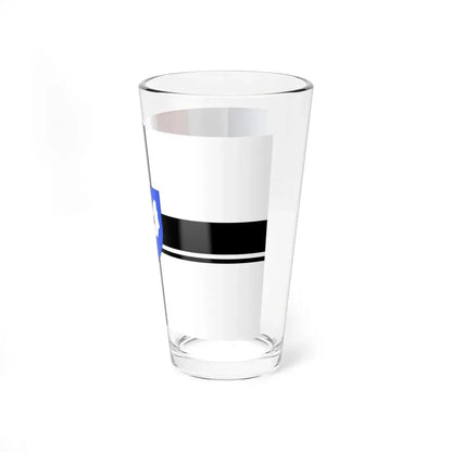 Flag of Hœdic (France) Pint Glass 16oz - Go Mug Yourself