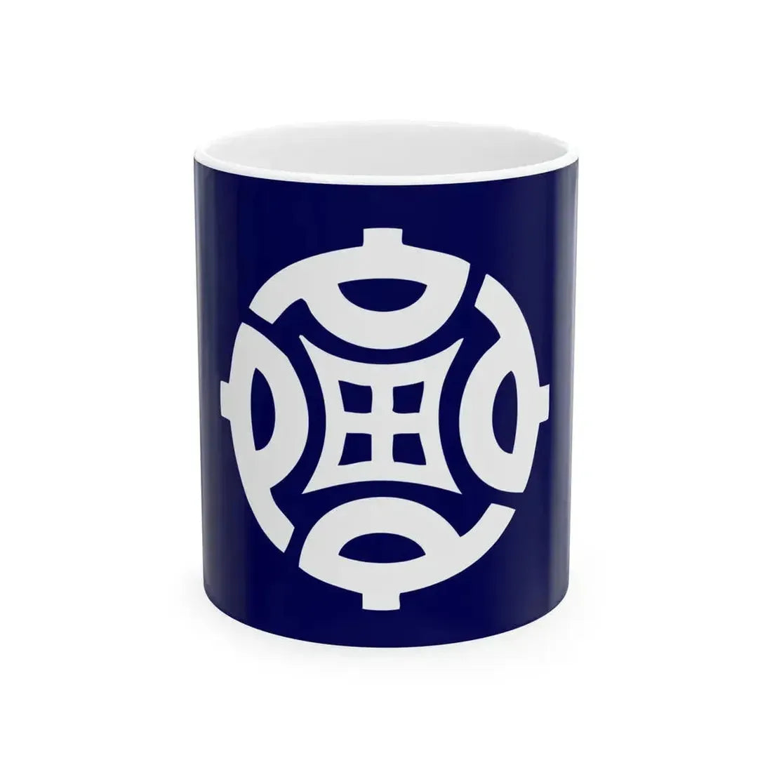 Flag of Heda Shizuoka 1966-2005 (Japan) White Coffee Mug 11oz - Go Mug Yourself