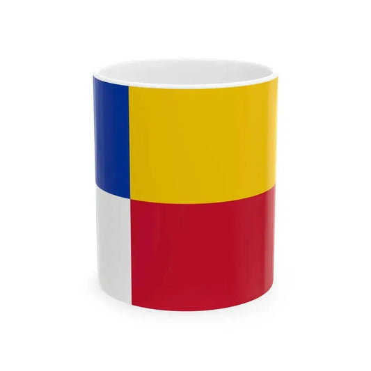 Flag of Heerde (Netherlands) White Coffee Mug 11oz - Go Mug Yourself