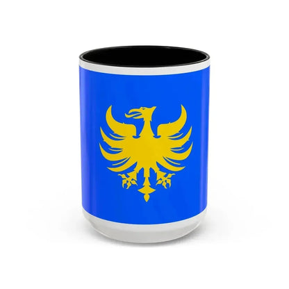 Flag of Heerlen a city in the south of the province of Limburg Netherlands - Accent Coffee Mug 15oz Black - Go Mug Yourself
