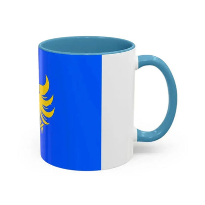 Flag of Heerlen a city in the south of the province of Limburg Netherlands - Accent Coffee Mug - Go Mug Yourself