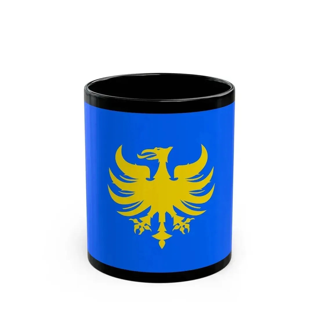 Flag of Heerlen a city in the south of the province of Limburg Netherlands - Black Coffee Mug 11oz - Go Mug Yourself