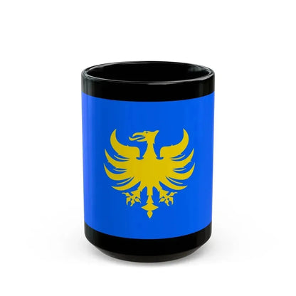 Flag of Heerlen a city in the south of the province of Limburg Netherlands - Black Coffee Mug 15oz - Go Mug Yourself