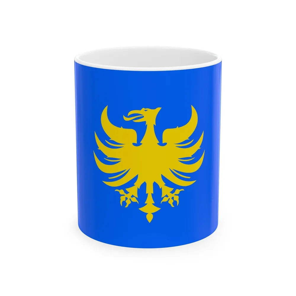 Flag of Heerlen a city in the south of the province of Limburg Netherlands - White Coffee Mug-11oz-Go Mug Yourself