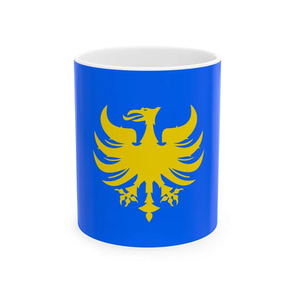 Flag of Heerlen a city in the south of the province of Limburg Netherlands - White Coffee Mug-11oz-Go Mug Yourself