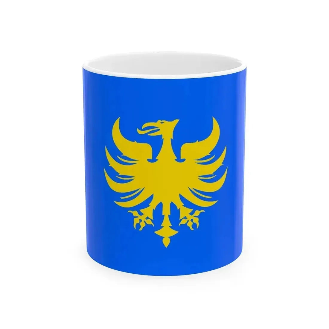 Flag of Heerlen a city in the south of the province of Limburg Netherlands - White Coffee Mug 11oz - Go Mug Yourself