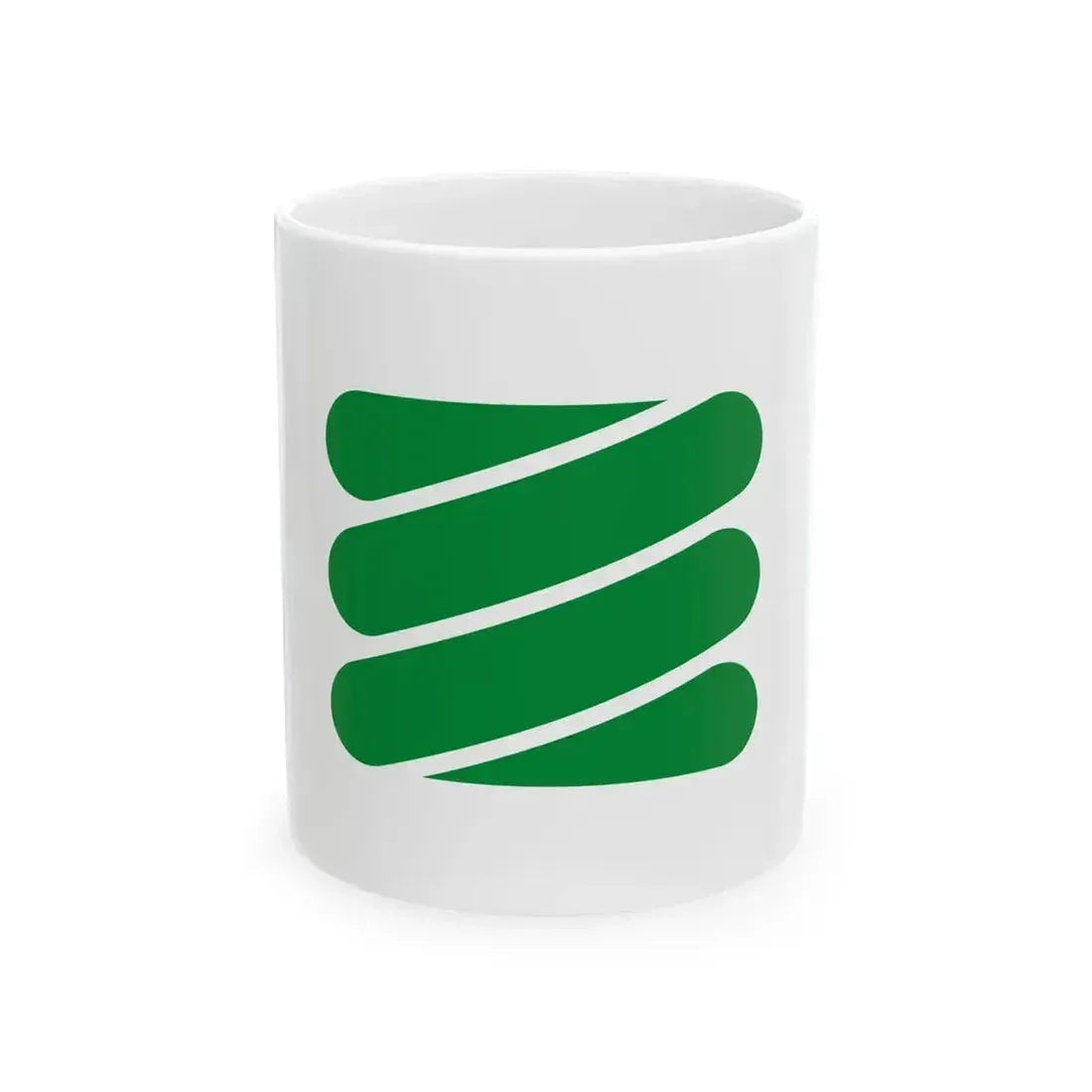 Flag of Heguri Nara (Japan) White Coffee Mug 11oz - Go Mug Yourself