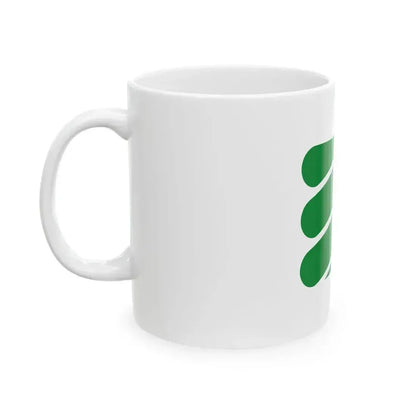 Flag of Heguri Nara (Japan) White Coffee Mug - Go Mug Yourself
