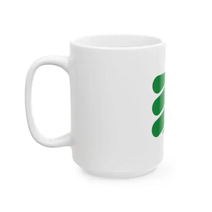 Flag of Heguri Nara (Japan) White Coffee Mug - Go Mug Yourself