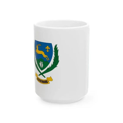 Flag of Hegyhatmaroc (Hungary) White Coffee Mug 15oz - Go Mug Yourself